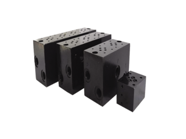 Industrial hydraulic manifold blocks