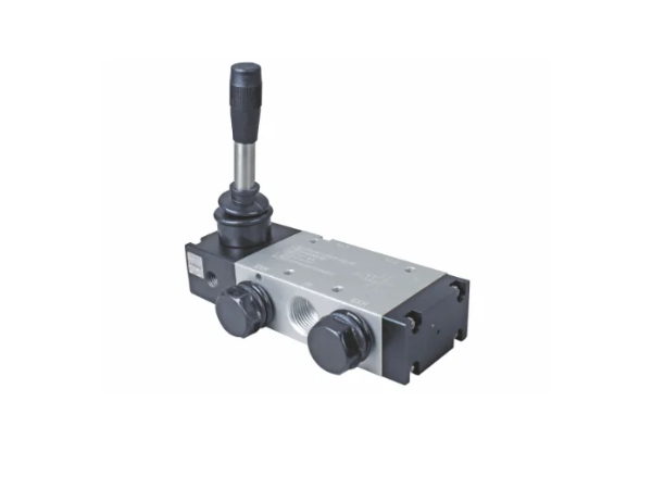 5/2 Hand Lever Valve Spring Return Detent