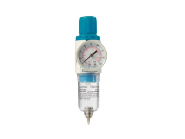 Pneumatic Miniature Air Filter Regulator 1/4 BSP AFR2000 Bracket & Gauge