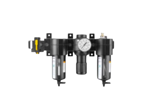 High Pressure Modular FRL With Lock Valve