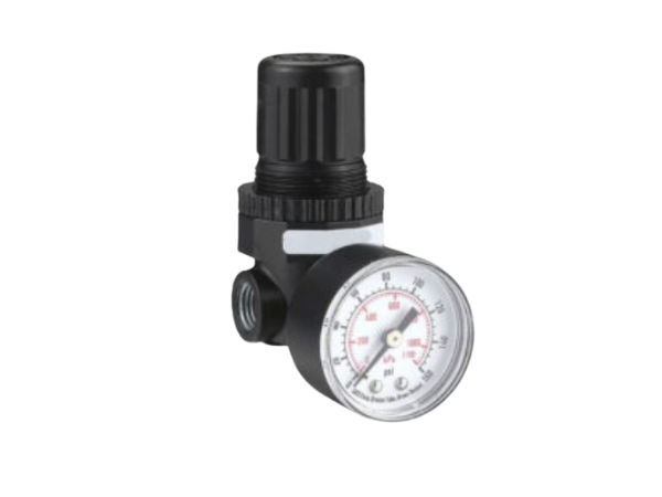 1/4 Air Pressure Regulator With Gauge