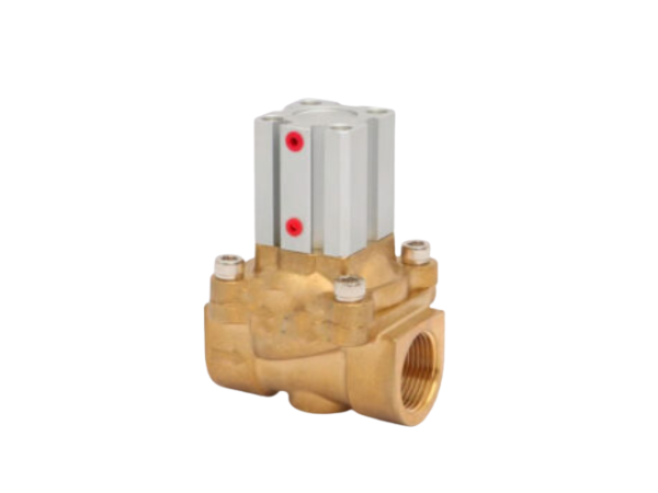 2/2 Way Pneumatic Control Right Angle Valve