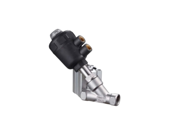 Air Control Plastic Angle Seat Valve