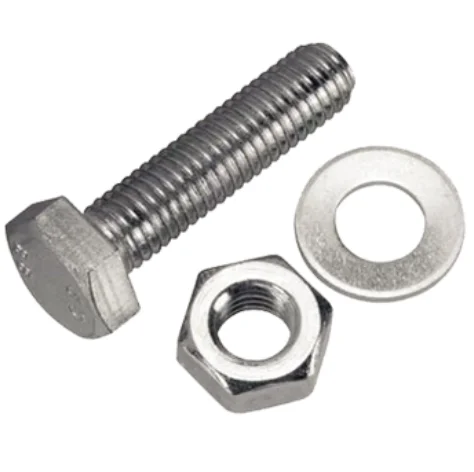 hex bolt with Nut & washer