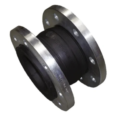Single sphere rubber expansion joint