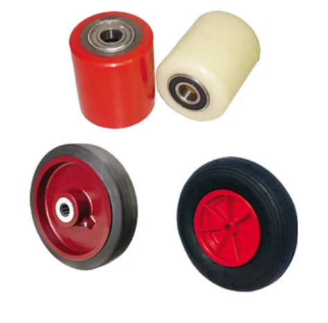 pallet jack load wheels & steer wheels