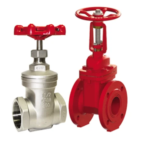 Fire protection Gate valves with flange