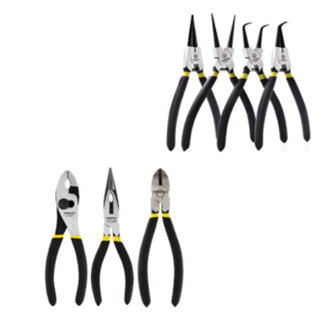 Wire cutters & Long nose / snap ring plier