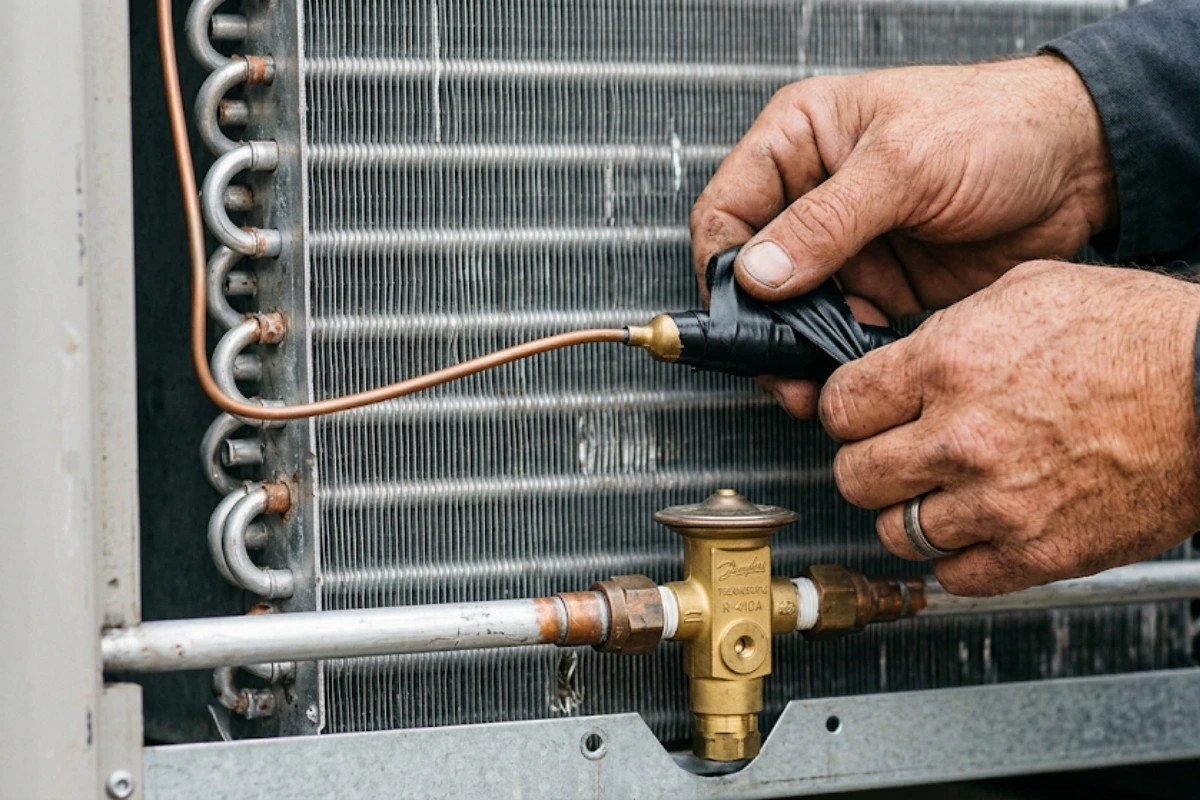AC hose repairing